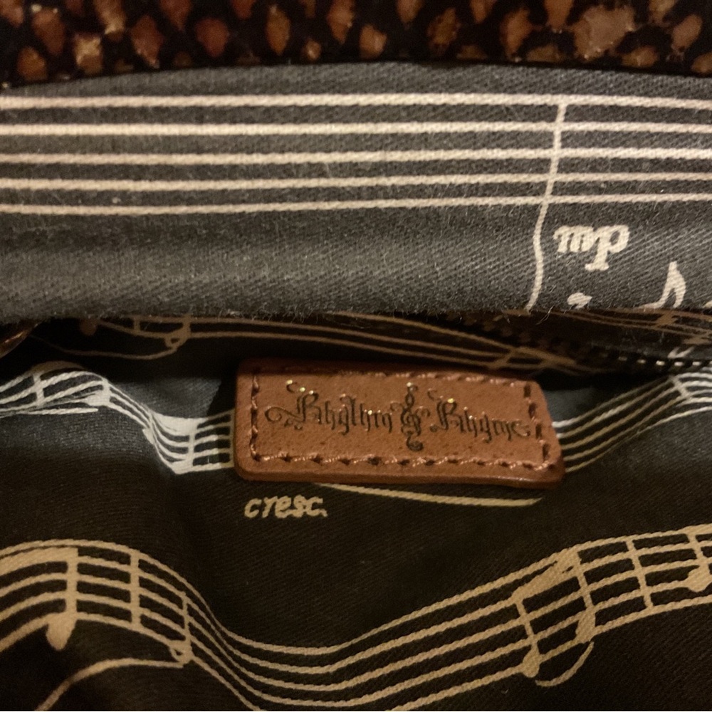 Rhythm & Rhyme Python Print Purse - image 6